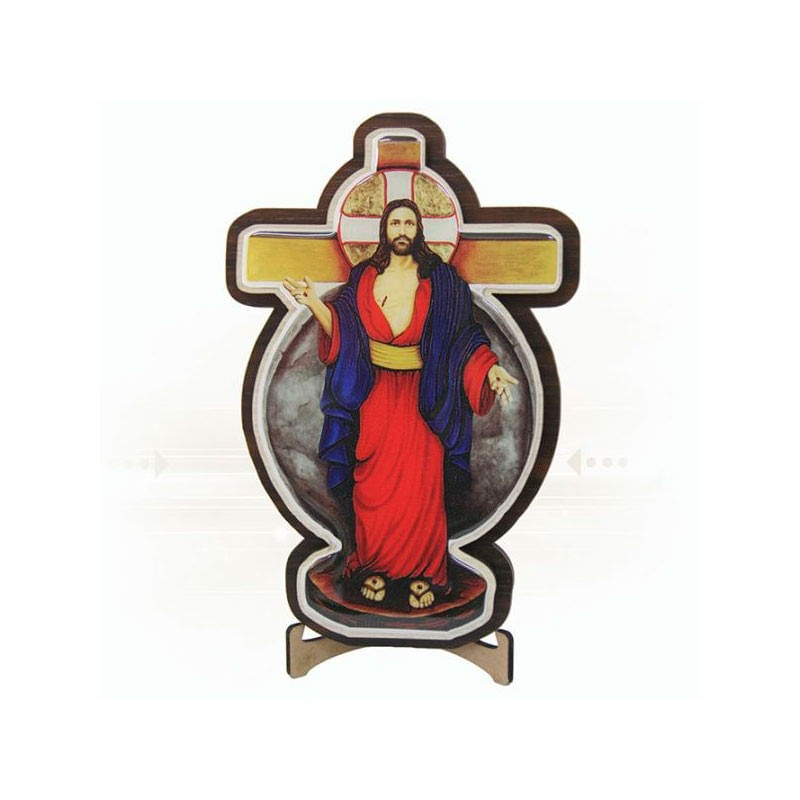 CRUCIFIXO-DE-MESA-MADEIRA-SANTAS-CHAGAS-19CM