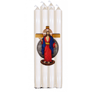 VELA JESUS DAS SANTAS CHAGAS 9CM N 9