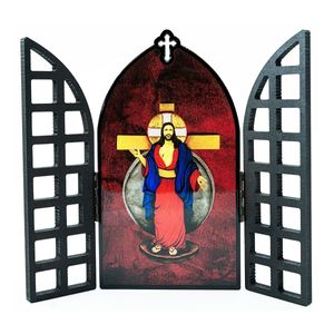 CAPELA COM PORTAS JESUS DAS SANTAS CHAGAS