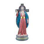 IB0109---IMAGEM-JESUS-DAS-SANTAS-CHAGAS-15-CM