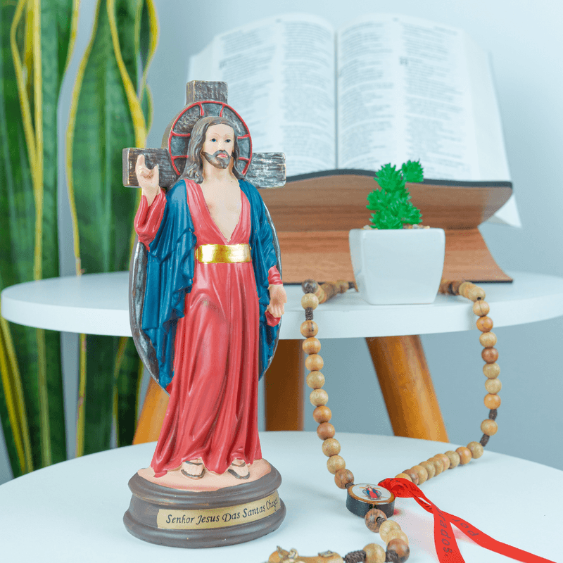 IC0136---IMAGEM-JESUS-DAS-SANTAS-CHAGAS-22-CM--3-