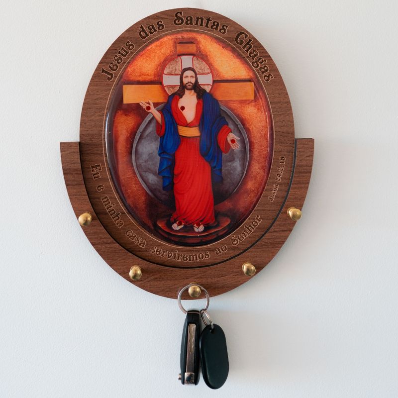 PORTA-CHAVES-OVAL-JESUS-DAS-SANTAS-CHAGAS--2-