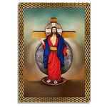 QUADRO-JESUS-DAS-SANTAS-CHAGAS-30X40