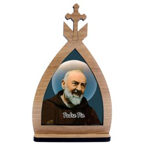 CAPELA PADRE PIO DE PIETRELCINA 9CM