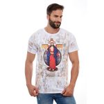 CAMISETA-UNISSEX-JESUS-DAS-SANTAS-CHAGAS---ESTILIZADA-BRANCA--2-