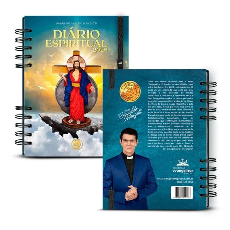 Kit-Diario-Espiritual-2025-Capa-Ceu-e-Biblia-Jesus-das-Santas-Chagas-Ed.-Paulinas--2-