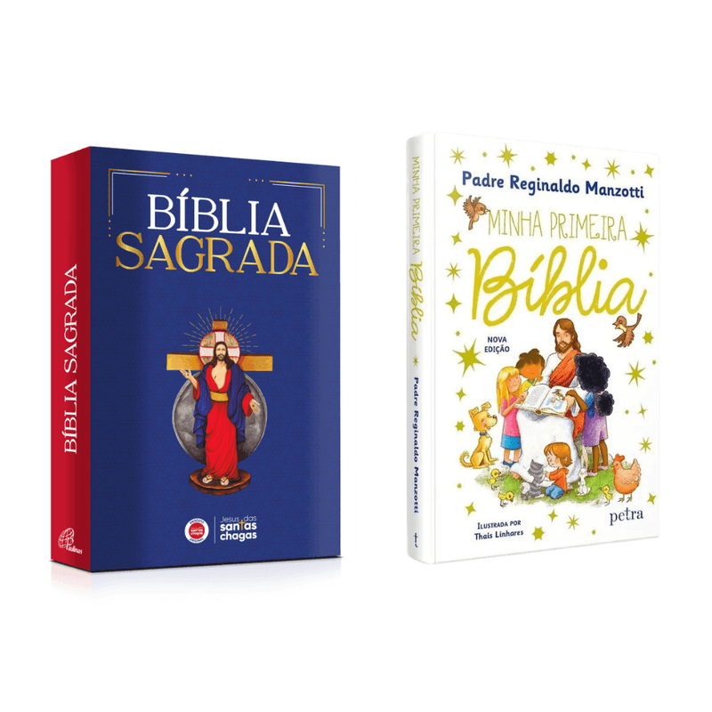 Biblia-Jesus-das-Santas-Chagas-e-Biblia-Infantil-_Minha-Primeira-Biblia