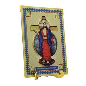 Quadro de Mesa Jesus das Santas Chagas