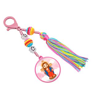 Chaveiro Rosa Jesus das Santas Chagas Baby