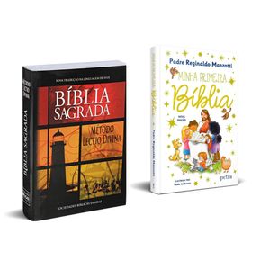 Kit Bíblia Léctio Divina e Minha Primeira Bíblia