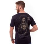 Camiseta-Unissex-Sagrado-Coracao-de-Jesus-e-Imaculado-Coracao-de-Maria