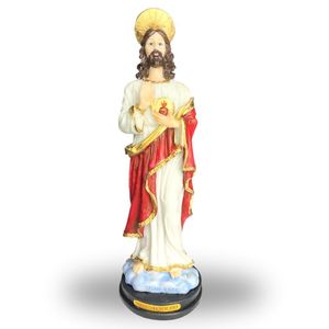 Imagem Sagrado Coração 20cm em Resina