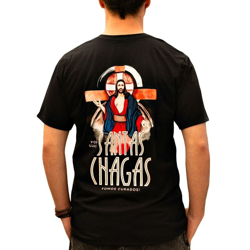 Camiseta-Jesus-das-Santas-Chagas-Preta-Unissex-Estampa-Costas--2-