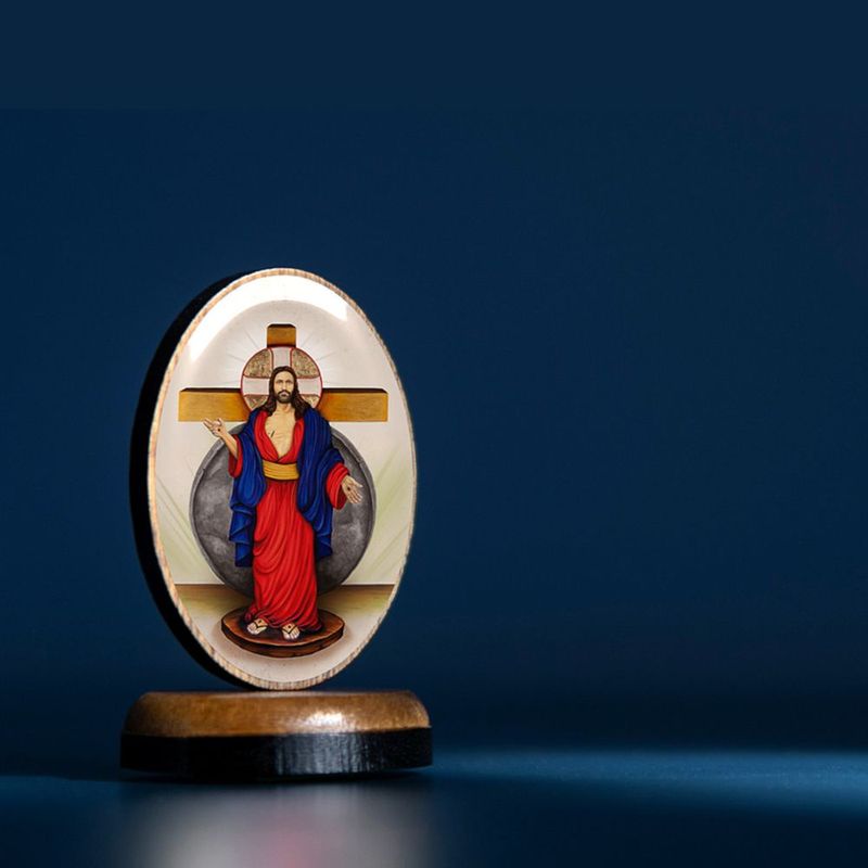 Mini Adorno Jesus das Santas Chagas -2-