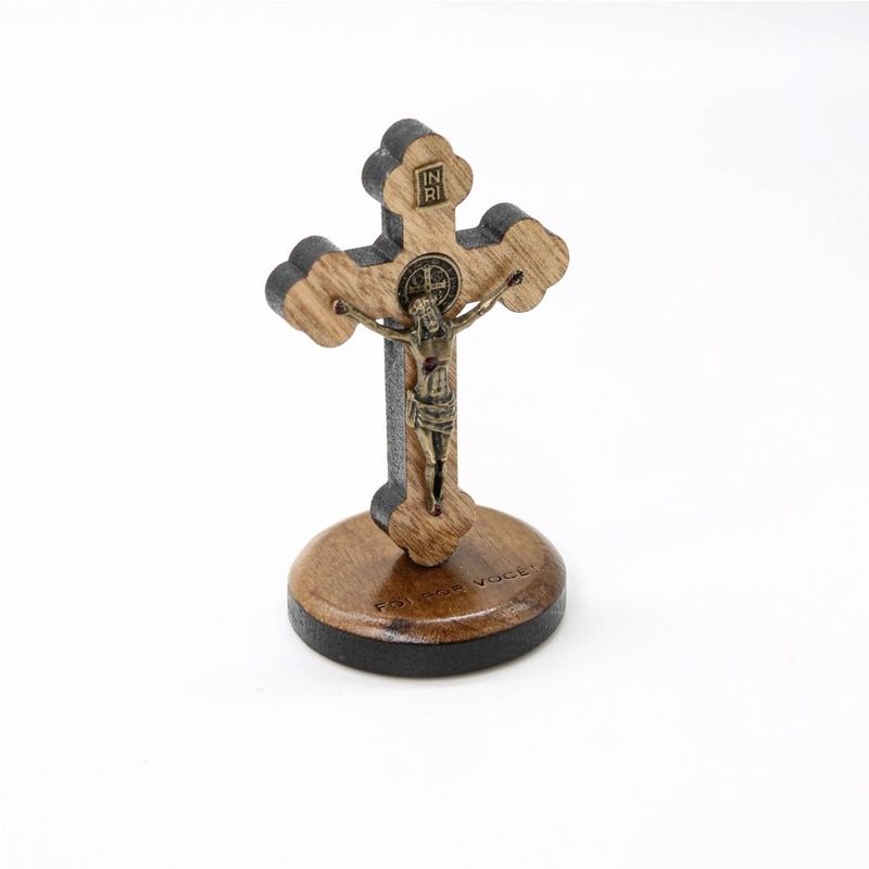 Crucifixo Painel Cruz de Sao Bento -2-