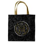 Ecobag Medalha de Sao Bento Preta