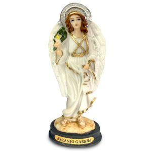 Imagem Arcanjo São Gabriel Resina 12cm
