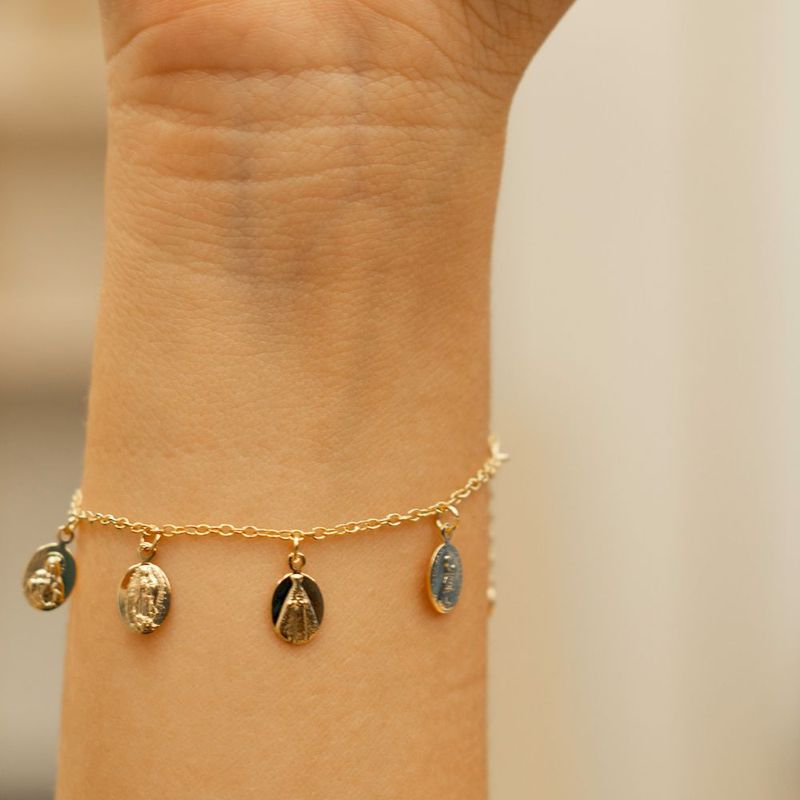 Pulseira Nossa Senhora do Carmo Devocao Mariana -2-