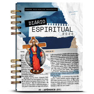 Diário Espiritual 2026 Padre Reginaldo Manzotti Capa Jovem