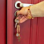 Chaveiro Dezena Jesus das Santas Chagas Olhe para Mim -2-