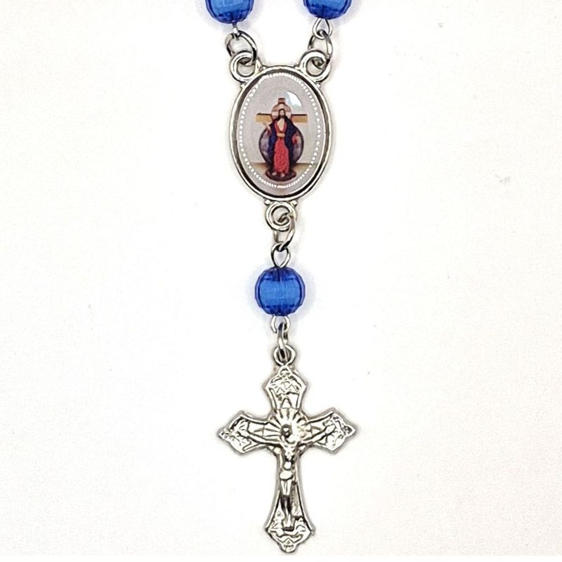 Dezena Cristal Jesus das Santas Chagas Perola Azul