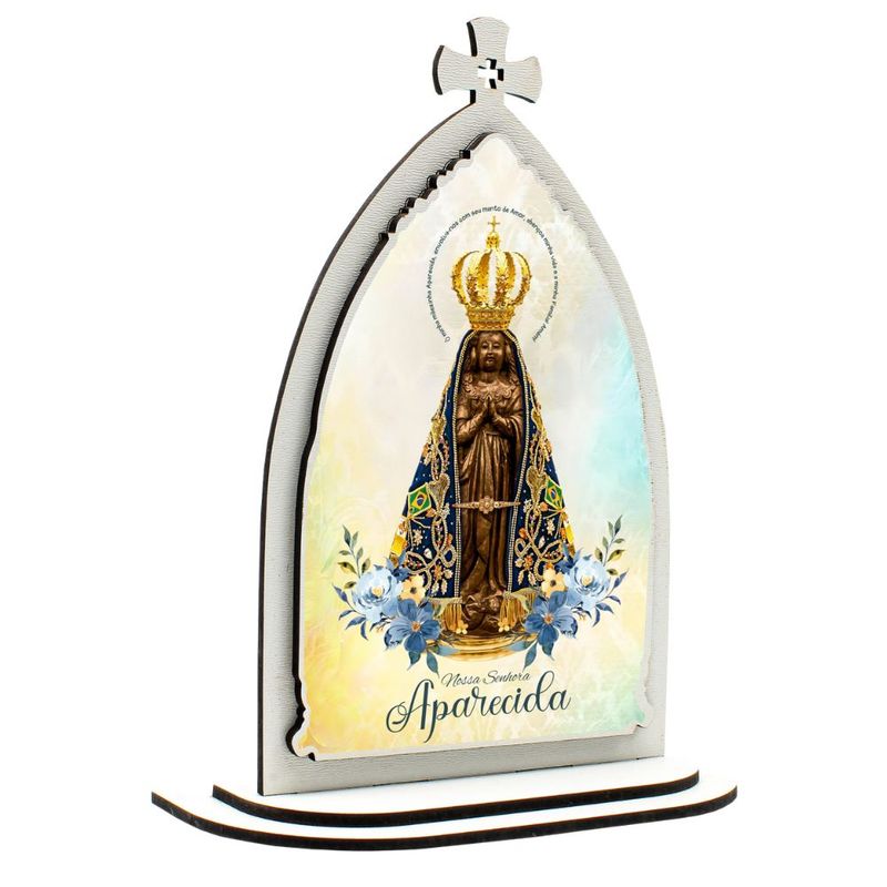Capela Nossa Senhora Aparecida MDF 20cm -2-